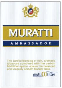 MURATTI AMBASSADOR MC MURATTI AMBASSADOR MULTIFILTER MULTI FILTERFILTER