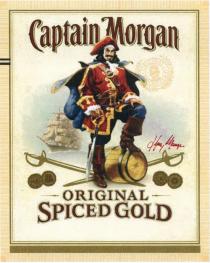 MORGAN СМ CM CAPTAIN MORGAN ORIGINAL SPICED GOLDGOLD