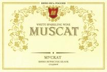 MUSCAT МУСКАТ ВИНО ЮГА РОССИИ WHITE SPARKLING WINE ИГРИСТОЕ БЕЛОЕ СЛАДКОЕСЛАДКОЕ