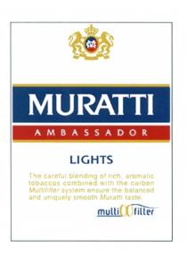 MURATTI AMBASSADOR MC MURATTI AMBASSADOR LIGHTS MULTIFILTER MULTI FILTERFILTER