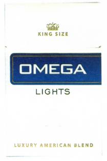 OMEGA OMEGA KING SIZE LIGHTS LUXURY AMERICAN BLENDBLEND