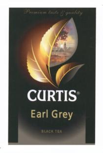 CURTIS CURTIS EARL GREY BLACK TEA PREMIUM TASTE & QUALITYQUALITY