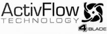 ACTIVFLOW ACTIV BLADE ACTIV FLOW 4BLADE ACTIVFLOW TECHNOLOGYTECHNOLOGY