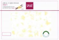 SPLAT SPLAT VANILLA ORAL CARE FOAM 2 IN 11