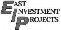 EAST INVESTMENT PROJECTS EIP