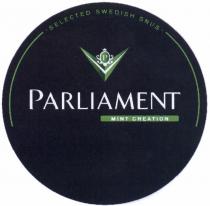 PARLIAMENT PARLIAMENT MINT CREATION SELECTED SWEDISH SNUSSNUS