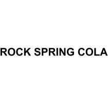ROCK SPRING COLACOLA