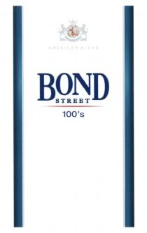 BOND BONDSTREET BOND STREET AMERICAN BLEND 100S100'S