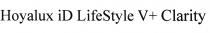 HOYALUX LIFESTYLE LIFE STYLE HOYALUX ID LIFESTYLE V+ CLARITYV+ CLARITY