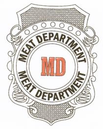 МД MD MEAT DEPARTMENTDEPARTMENT