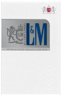 L&M LM SILVER LABEL INTERNATIONAL QUALITY SINCE 18721872