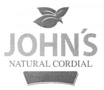 JOHNS JOHN JOHNS JOHNS NATURAL CORDIALJOHN'S CORDIAL