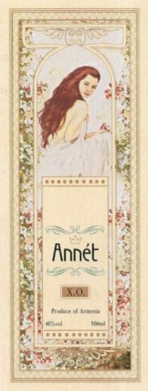 ANNET XO ANNET X.O. PRODUCE OF ARMENIAARMENIA