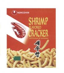 NONGSHIM NONGSHIM ЧИПСЫ С КРЕВЕТОЧНЫМ ВКУСОМ SHRIMP FLAVORED CRACKER ЗАПЕЧЕННЫЕ НЕ ЖАРЕННЫЕЖАРЕННЫЕ