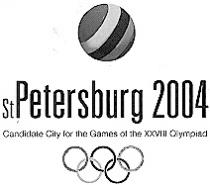 ST PETERSBURG 2004 CANDIDATE CITY FOR THE GAMES OF XXVIII OLYMPIAD ST PETERSBURG