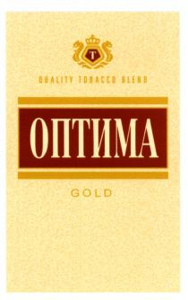 ОПТИМА GOLD QUALITY TOBACCO BLENDBLEND