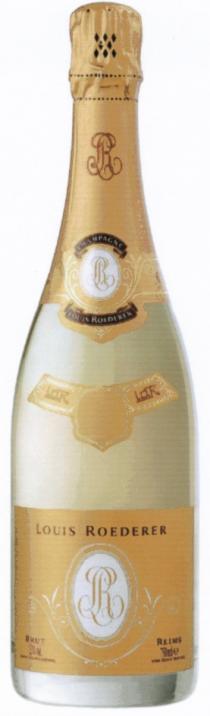 LOR LOUISROEDERER ROEDERER LOR LR L.O.R. LOUIS ROEDERER CHAMPAGNE BRUT REIMS FRANCE NM-291-033 ELABOREELABORE