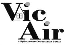 VIC VICAIR VIC AIR СТРЕМЛЕНИЕ ДВИГАТЬСЯ ВВЕРХ