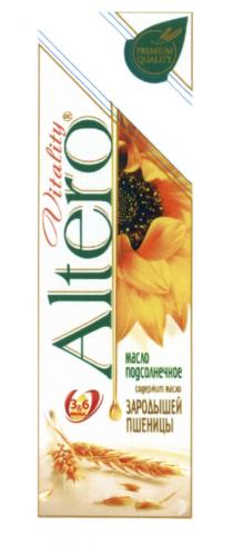 ALTERO ALTERO VITALITY PREMIUM QUALITY МАСЛО ПОДСОЛНЕЧНОЕ СОДЕРЖИТ МАСЛО ЗАРОДЫШЕЙ ПШЕНИЦЫПШЕНИЦЫ