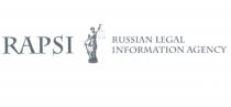 RAPSI RAPSI RUSSIAN LEGAL INFORMATION AGENCYAGENCY