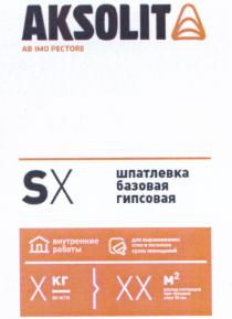 AKSOLIT ABIMO IMO AKSOLIT AB IMO PECTORE SX ШПАТЛЕВКА БАЗОВАЯ ГИПСОВАЯ ВНУТРЕННИЕ РАБОТЫРАБОТЫ