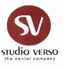 VERSO SV STUDIO VERSO THE DENTAL COMPANYCOMPANY