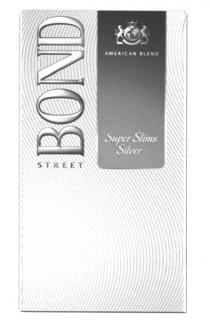 BOND BOND STREET AMERICAN BLEND SUPER SLIMS SILVERSILVER