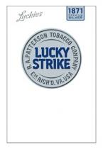 LUCKYSTRIKE PATTERSON LUCKIES LUCKY STRIKE 1871 PREMIUM SILVER R.A. PATTERSON TOBACCO COMPANY EST. RICHD VA. USARICH'D USA