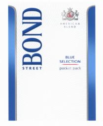 BOND STREET AMERICAN BLEND BLUE SELECTION POCKET PACKPACK