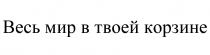 ВЕСЬ МИР В ТВОЕЙ КОРЗИНЕКОРЗИНЕ