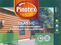 PINOTEX PINOTEX CLASSIC ЭФФЕКТИВНАЯ ДЕКОРАТИВНАЯ ПРОПИТКА ДЛЯ ЗАЩИТЫ ДРЕВЕСИНЫ