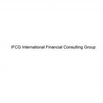 IFCG IFCG INTERNATIONAL FINANCIAL CONSULTING GROUPGROUP