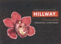 HILLWAY HILLWAY FRAGRANT SYMPHONY FINEST SELECTION OF TEA EXCLUSIVE QUALITYQUALITY