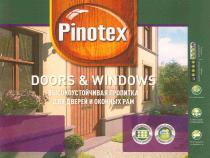 PINOTEX PINOTEX DOORS & WINDOWS ВЫСОКОУСТОЙЧИВАЯ ПРОПИТКА ДЛЯ ДВЕРЕЙ И ОКОННЫХ РАМРАМ