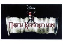 DISNEY ПИРАТЫ КАРИБСКОГО МОРЯМОРЯ