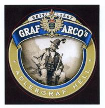 ARCO ARCOS ADLERGRAF ARCO ARCOS GRAF ARCOS ADLERGRAF HELL SEIT 1567ARCO'S 1567