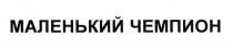 МАЛЕНЬКИЙ ЧЕМПИОН