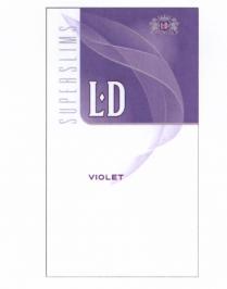 LD VIOLET SUPERSLIMS QUALITY TOBACCOTOBACCO