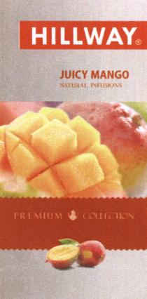 HILLWAY HILLWAY JUICY MANGO NATURAL INFUSIONS PREMIUM COLLECTIONCOLLECTION