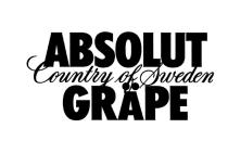 ABSOLUT GRAPE COUNTRY OF SWEDENSWEDEN