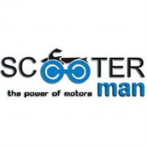 SCOOTER SCOOTERMAN SCOOTER MAN THE POWER OF MOTORSMOTORS