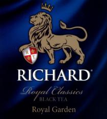 RICHARD RT RICHARD ROYAL GARDEN ROYAL CLASSICS BLACK TEATEA