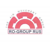 ROGROUP AIRMOVEMENT ROGROUPRUS RO ROGROUP RO-GROUP RUS THE AIR MOVEMENT GROUPGROUP