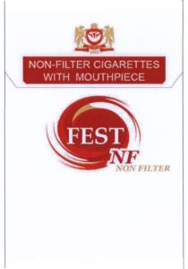 FESTNF FEST NF NON FILTER NON-FILTER CIGARETTES WITH MOUTHPIECE 18611861