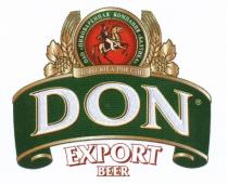 DON БАЛТИКА ПИВО ЮГА РОССИИ EXPORT BEER ПИВОВАРЕННАЯ КОМПАНИЯКОМПАНИЯ