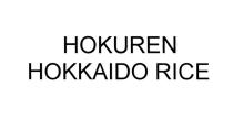 HOKUREN HOKKAIDO HOKUREN HOKKAIDO RICERICE