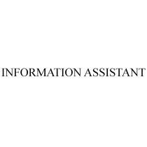 INFORMATION ASSISTANTASSISTANT