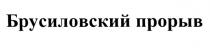 БРУСИЛОВСКИЙ БРУСИЛОВСКИЙ ПРОРЫВПРОРЫВ