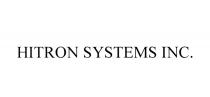 HITRON HITRON SYSTEMS INC.INC.