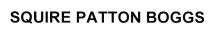 PATTON BOGGS PATTONBOGGS SQUIRE PATTON BOGGS